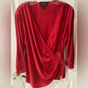 Ladies dressy Blouse for special occasion like Christmas, valentine